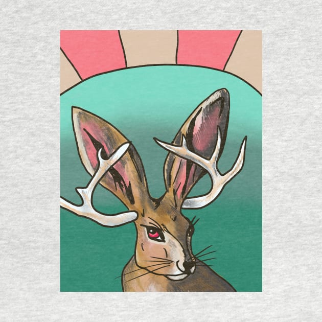 Jackalope by shehitsback